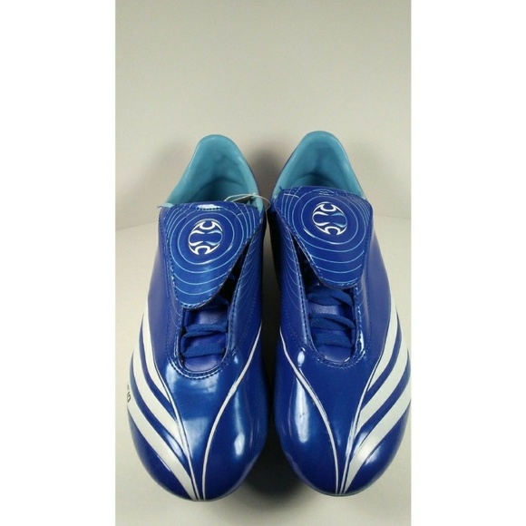 Rare! 2006 Adidas +F10.7 TRX FG Blue Soccer Cleats - Picture 3 of 8